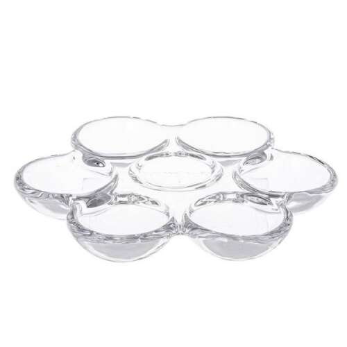 Üvegtányér 6 tojáshoz, tökéletes húsvéti reggelihez vagy vacsorához