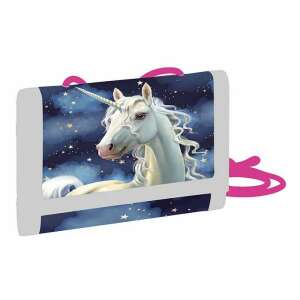 Unikornis Dreams kék nyakbaakasztható pénztárca unikornis mintával - Baba & Gyerek divat