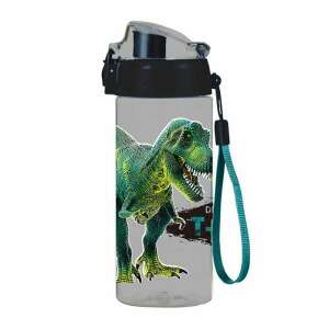 OXY BAG T-REX dinoszauruszos BPA-mentes Tritán kulacs, 500 ml, szürke - Oxybag