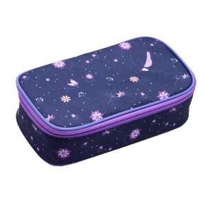 OXY Bag Flowers kolibri mintás tolltartó, lila és fekete színben - Oxybag