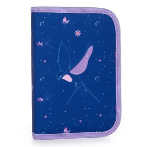 OXY Bag Madaras Tolltartó - Kétrekeszes tolltartó madár és virág mintával - Oxybag