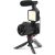 Platinet vlog kit s kamerou, mikrofónom, LED svetlom a statívom pre profesionálne vlogovanie