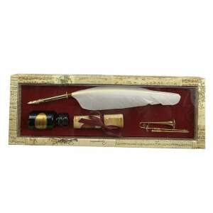 Rubinato Music kalligráfia készlet tollal, tintával és mini trombitával - Rubinato