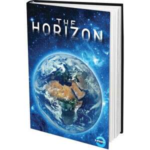 T-Creatív Földbolygós keményfedeles notesz, A4, kockás, A Horizont - Napló