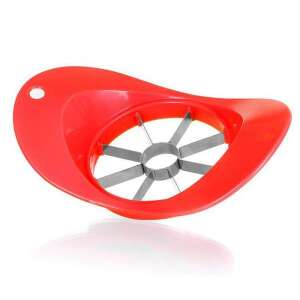 Banquet Culinaria almaszeletelő, piros, 18,5 cm, rozsdamentes acél pengékkel, könnyen használható, mosogatógépben mosható - Banquet