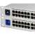Close up of UBiQUiTi USW-PRO-24-POE ports and display