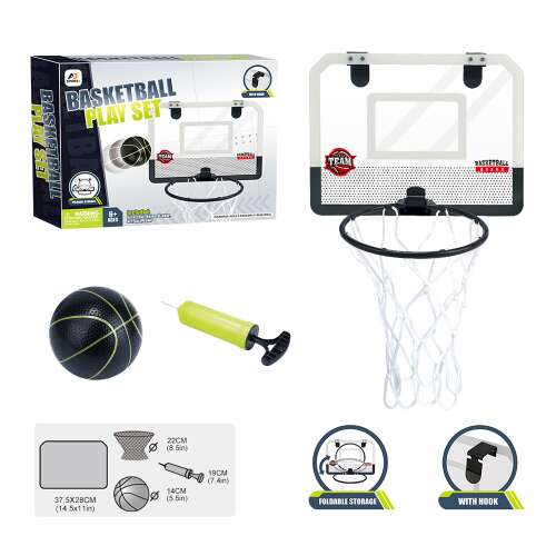 inSPORTline BBS100 Gyerek kosárlabda szett kosárral, labdával, pumpával és útmutatóval