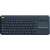 Logitech K400 Plus bežična tipkovnica s touchpadom, crna
