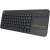 Logitech K400 Plus bezprzewodowa klawiatura z touchpadem, czarna