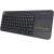 Logitech K400 Plus wireless keyboard with touchpad, black