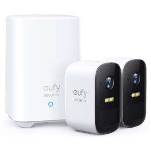 Eufy Security 2 Camera System with HomeBase, 1080p, wireless, weatherproof, indoor/outdoor - Eufy