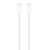 Apple 2m USB-C - USB-C kábel, fehér
