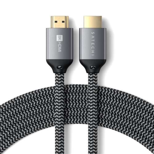 Satechi 8K Ultra High Speed HDMI Kábel - 2m - Szürke