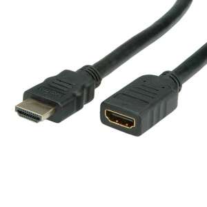 Przewód przedłużający HDMI Value 5m, czarny, HDMI do HDMI, wtyk do gniazda - Kabel HDMI