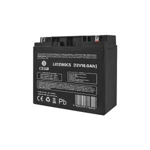 12V 18Ah SLA akkumulátor, karbantartásmentes, újratölthető, UPS-hez, biztonsági rendszerekhez és egyebekhez - Akkumulátor