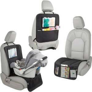 FreeON Autósülés Védő 3 az 1-ben - Táblagéptartóval