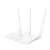 Tenda F3 wireless router, white, 3 antennas, 3 LAN ports, 1 WAN port, angled view