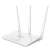 Tenda F3 wireless router, white, 3 antennas, 3 LAN ports, 1 WAN port, angled view