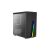 Aerocool Bolt Mini Mini Tower Fekete PC Ház RGB Világítással