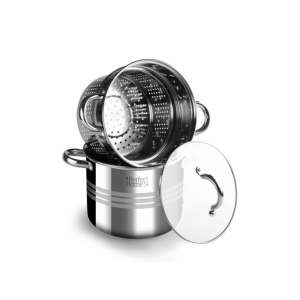 Tésztafőző rozsdamentes 22 cm 4,5 liter