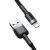 Kabel Baseus Cafule USB auf Lightning, 2A, 3m - Schwarz-Grau 134136607