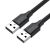 Kabel USB Ugreen 10311 USB 2.0 2 m USB A Czarny, Złoty 41839051