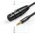 UGREEN AV182 XLR kábel 3,5 mm-es AUX csatlakozóhoz 1 m (fekete) 41969574