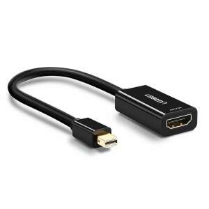 Adapter UGREEN mini DisplayPort do HDMI, rozdzielczość 4K, czarny - Konwerter DisplayPort