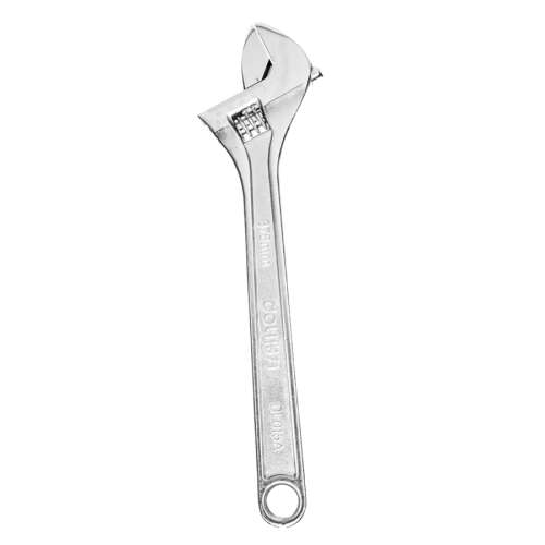 Deli Tools EDL015A, 15 verstellbare Schraubenschlüssel (silber)
