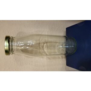 Szklana butelka na syrop 0,75L z pokrywką, Pojemnik na sok wielokrotnego użytku - Przechowywanie żywności