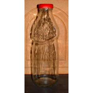 Sticla de sticlă de 0,5L cu capac roșu - Depozitarea alimentelor