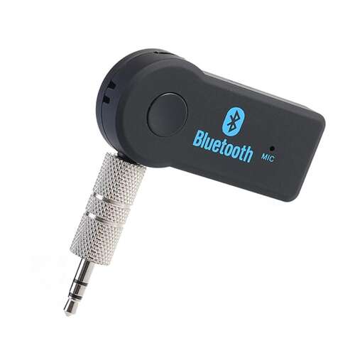 Bluetooth AUX adapter autóhoz, kihangosító, zene streamelés