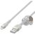 Kábel USB na Lightning Belkin CAA010BT1MWH Biela 58600780