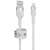 Belkin Boost Charge Pro Flex USB-A Lightning kábel, 3 méter, fehér