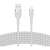 Belkin Boost Charge Pro Flex USB-A Lightning kábel, 3 méter, fehér, feltekert