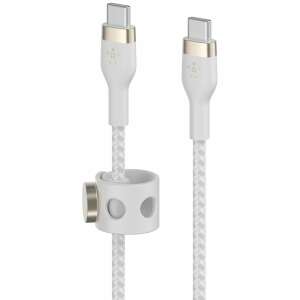Kábel Belkin BOOST CHARGE PRO Flex USB-C na USB-C, 2 metre, biely - USB káble