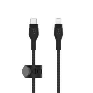 Cablu USB-C la Lightning Belkin CAA011BT2MBK 2 m Negru 138476690 - Belkin Cabluri USB