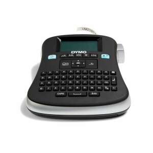 DYMO LabelManager 210D Etikettendrucker, schwarz und silber, Vorderansicht - Drucker & Scanner