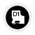 DYMO D1 Label Cartridge Icon