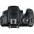 Canon EOS 2000D DSLR camera top view showing controls and hot shoe