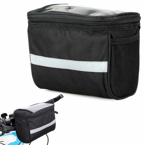 Bicycle Handlebar Bag with Phone Holder