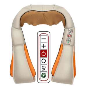 Shiatsu 3D Nyak és váll masszírozógép, fűtő funkcióval