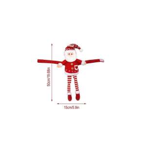 Karácsonyi függönyelkötő #piros-fehér mikulás 109285984 - Függönyelkötő