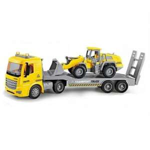 Sárga Kotrógépes Teherautó Játék – Fény- és Hangeffektekkel