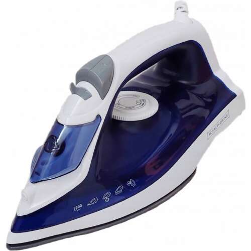 Royalty Line DB-15413 kerámia talpas gőzölős vasaló, kék és fehér színben