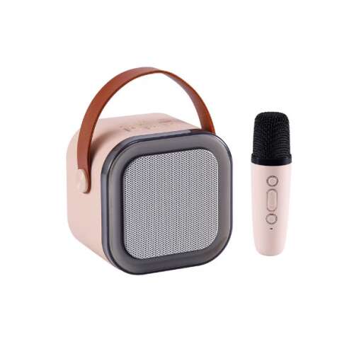 Mini Karaoke Hangszóró és Mikrofon Szett - Bluetooth