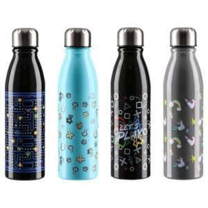 4 db Takk Hydro Class rozsdamentes acél kulacs, 500 ml-es, különböző vidám mintákkal - Baba & Tipegő