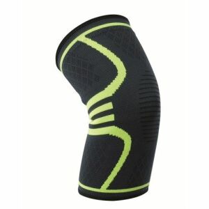 Vivafit L méret (41-47 cm) zöld-fekete sport térdszorító 138338910 - Vivafit