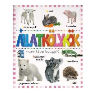 Állatkölykök - vidám, képes lapozgató