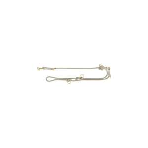 Trixie puha kötél állítható póráz, világos szürke/szürke színben, M-L méretben, 2m hosszú, 10mm átmérőjű - Trixie